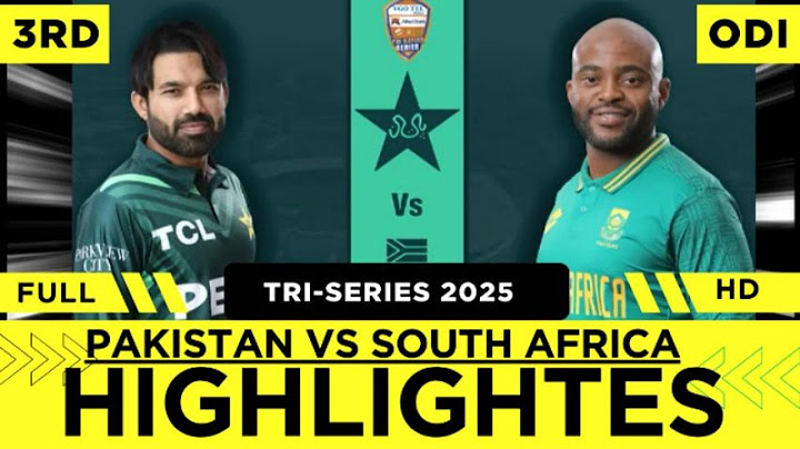 Pakistan Greatest Chase in ODI History vs South Africa |  Salman Agha 134 | Rizwan 122* | Highlights