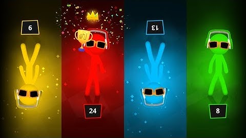 Stickman Party 1 2 3 4 Mini Games - Gameplay walkthrough Part 44 - ( iOS , Android )