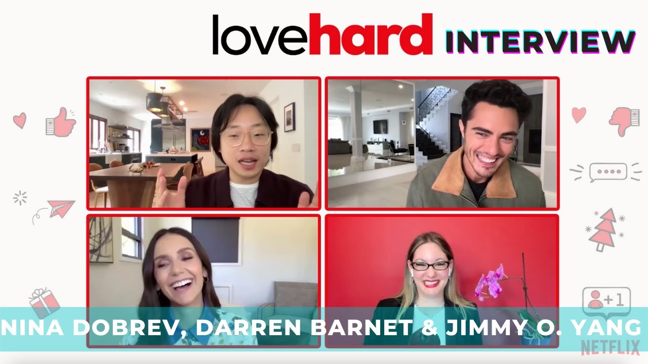 'Love Hard' stars Jimmy O. Yang and Nina Dobrev had a 'real role ...