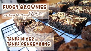 JUJUR INI LEBIH ENAK DARIPADA BROWNIES!! LEBIH NYOKLAT MESKI TANPA DCC, TEKSTURENYA FUDGY & CHUWY