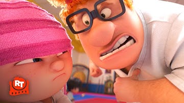 Despicable Me 4 (2024) - OUCH! Edith vs. Karate Master Scene | Movieclips