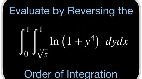 Reverse the Order of Integration || Double Integrals