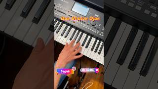 Que Chulos Ojos #elcoyotemusic#moviditas#teclados #musicaparabailar