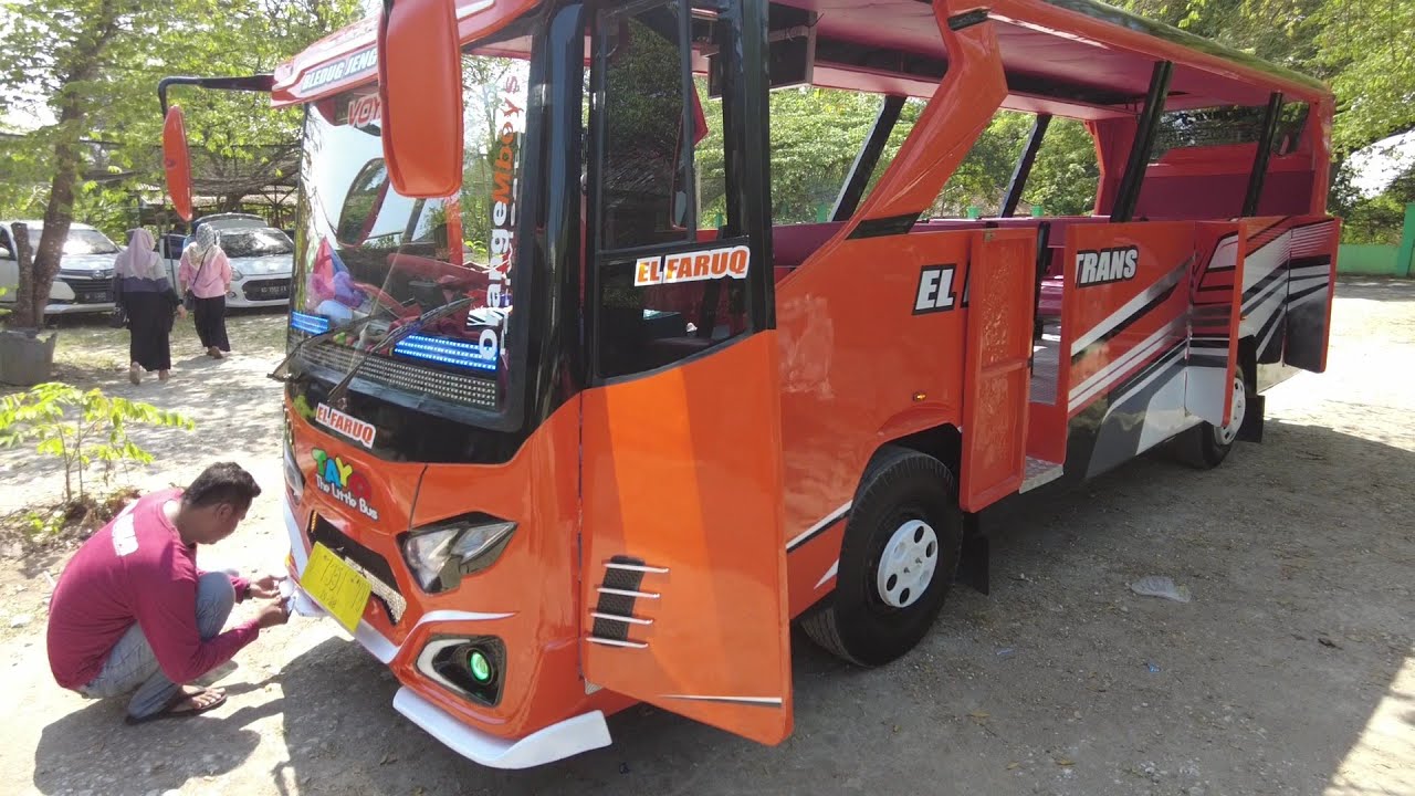 New El Faruq Trans Odong Odong Bus Tayo Driver Joko Tingkir Oleng