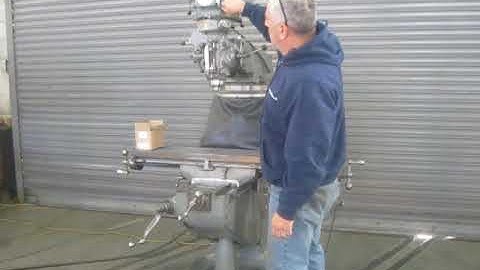 9” x 42” Bridgeport Vertical Milling Machine, Model 2J, Michael Fine Machinery
