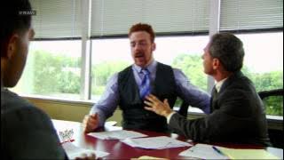 Sheamus attends a deposition with David Otunga and Ricardo Rodriguez: Raw, Sept. 10, 2012