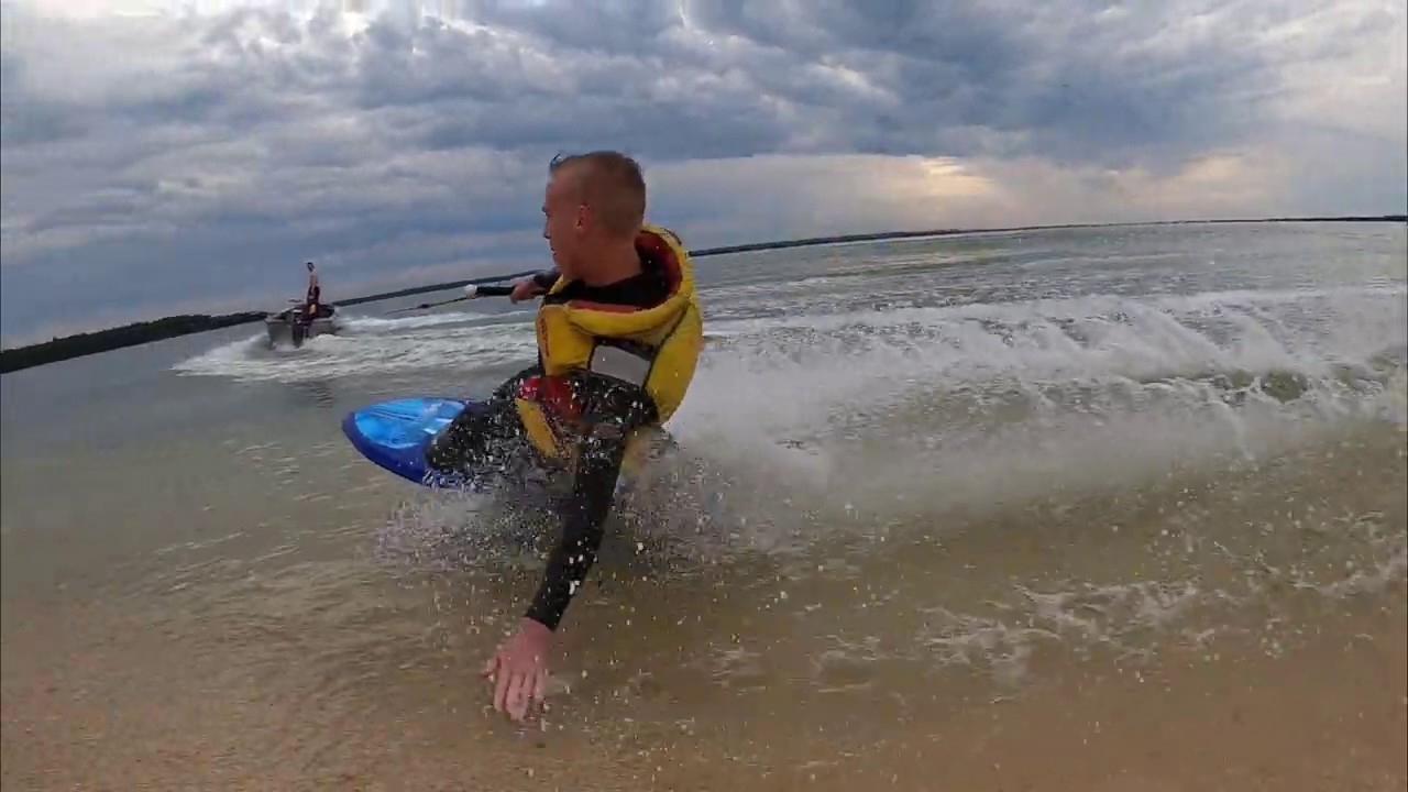 Shallow Water Dolphins, Knee Boarding & Ski Tubing YouTube