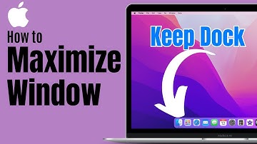 How to Maximize a Window WITHOUT Going into Full Screen on MacBook