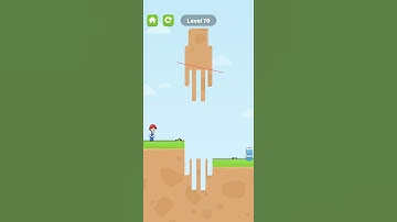 😅😅slice to save man level 70😂😂#slicetosave #game #walkthrough  #slicetosavegame #funny #shorts