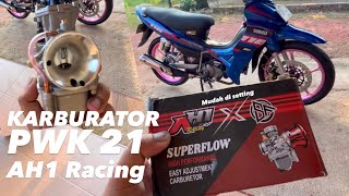 Review Karbu Pwk 21 Dari Ah1 . Test Pasang Sekali