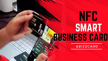 NFC Smart Business Card - Demo Bangla Video #ebizzcard #smartcard
