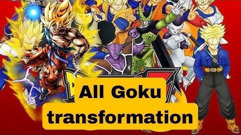 All Goku transformation DBZ TTT Mod