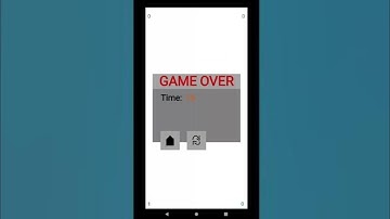 start, pause & game-over menu, for my endless mobile game | Prototype Devlog