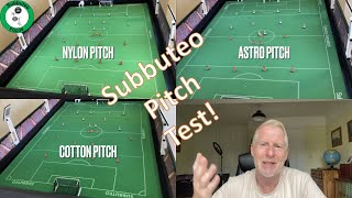 Subbuteo Pitch Test!