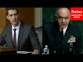 'Just In Plain English': Tom Cotton Presses Top Military Official On Nukes