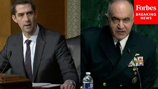 'Just In Plain English': Tom Cotton Presses Top Military Official On Nukes