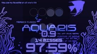 Malody Mobile | Aquarius (0.9,14 misses,97.59%)