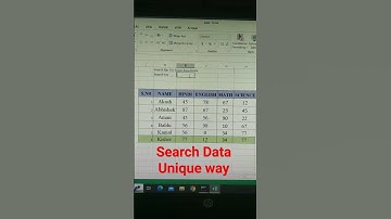 How to search data with color code #viralshort #shortvideo #education #trending #trend #exceltips