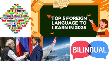 TOP 5 FOREIGN LANGUAGES TO LEARN IN 2025