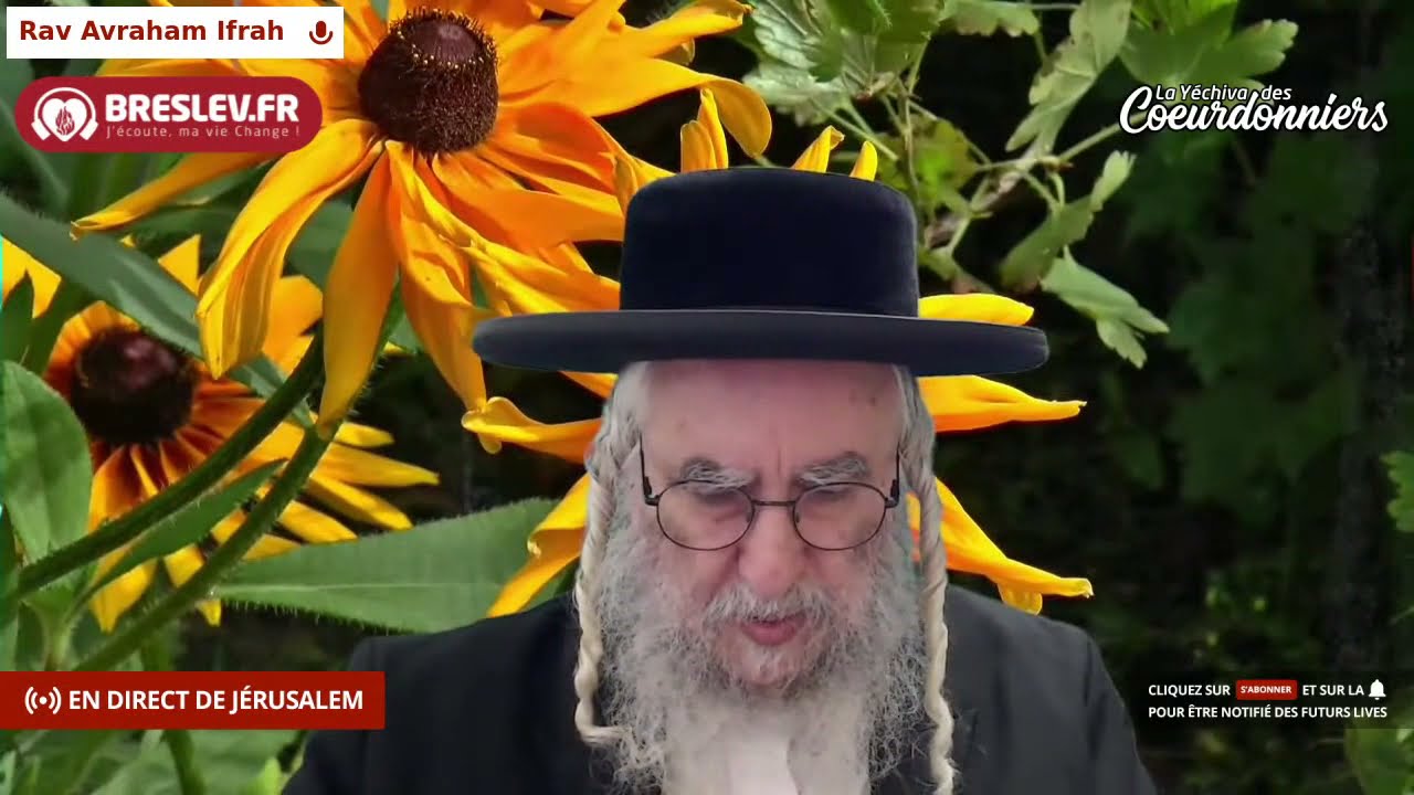 Les Contes de Rabbi Nahman: "Le fils du Roi et le fils de la servante'' cours n°55 (11/10/21)