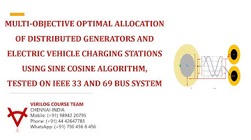 SINE COSINE ALGORITHM  FOR  MULTI-OBJECTIVE OPTIMAL ALLOCATION OF DG AND EVCS IN RDS
