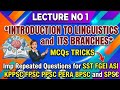 Introduction to Linguistics and its Branches
