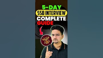 Stages in 5 Day SSB Interview | Complete Guide #nda #ssbinterview #ssb #ndaexam #jee2026