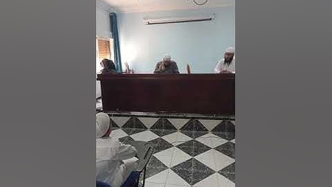 تلاوة عطرة لايات من الذكر الحكيم للشيخ جباري محمد خلال افتتاح مسابقة للقران الكريم