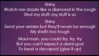 Moana - Jemaine Clement - Shiny (Lyrics)