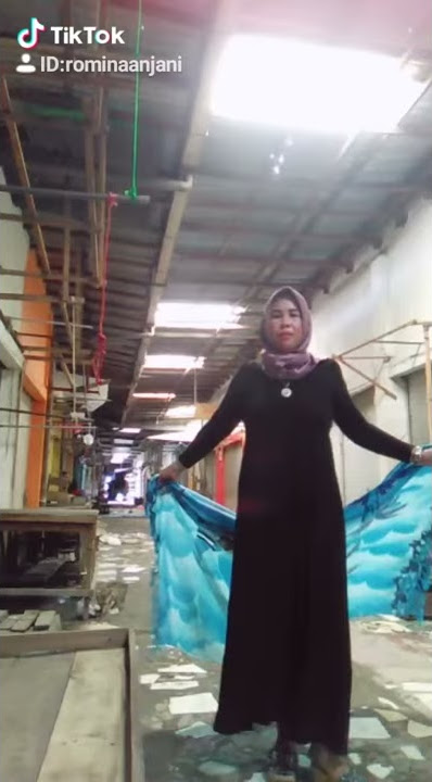 Joget india ah mumpung pasar sudah sepi