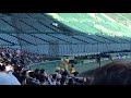 試合前のレッツゴートラッキー