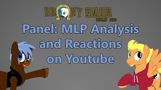 Brony Fair Panel: MLP Analysis & Reactions on Youtube with BerlinBronyANdy