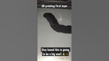 3D printing First layer. #asmr #satisfyingvideo #3dprinting #firstlayer #cr10 #creality3d #3dprinted