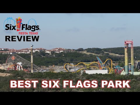 Video: Six Flags Fiesta Texas në San Antonio