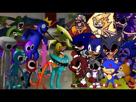 FNF Sonic.Exe Collection Ultimate 4.5 [Friday Night Funkin'] [Mods]