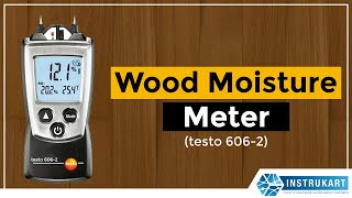 Testo 606-2 Moisture Meter | Measuring Parameters:Humidity,Temperature | Range: -10°C to +50°C