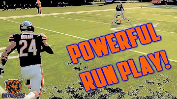 HOW TO RUN THE BALL IN MADDEN 19 PS4 | POWERFUL RUN PLAY DESTROYS THE DEFENSE