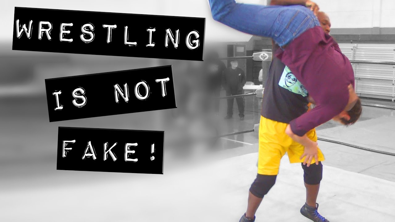 Wrestling is NOT fake!!! I found out the hard way. YouTube