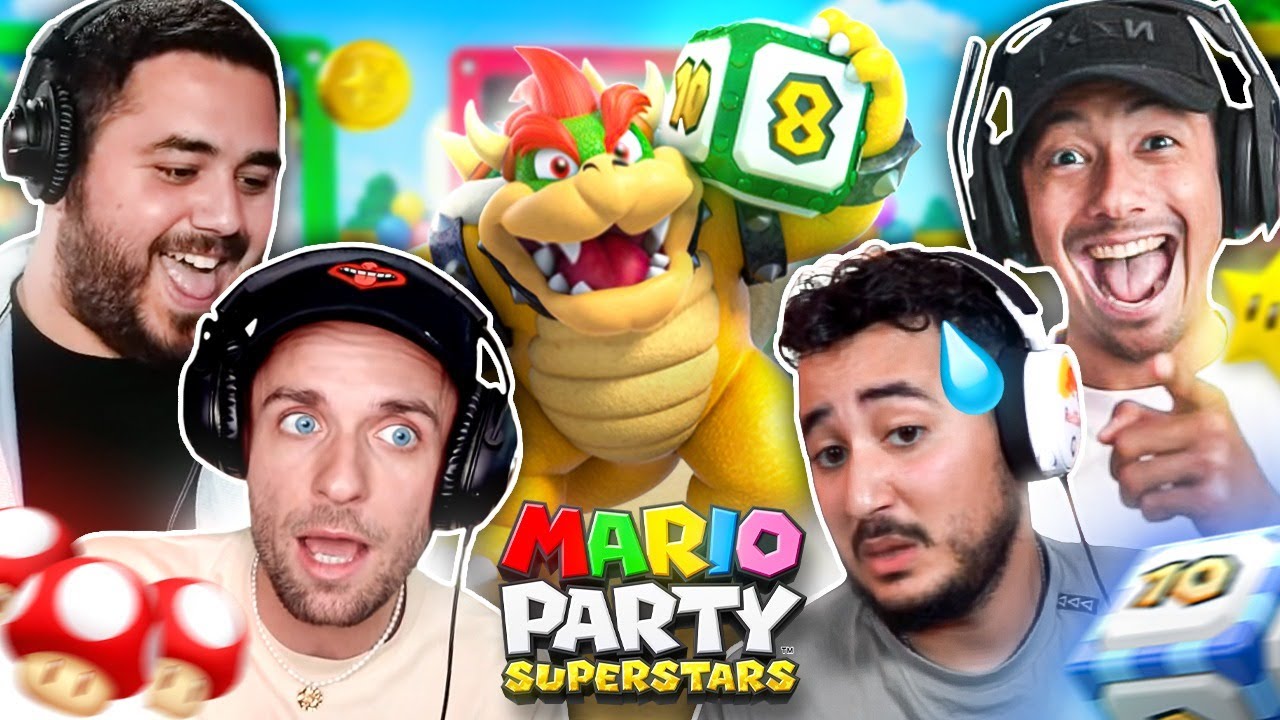 TOUT S'EST JOUÉ À LA FIN ! 😲 (Mario Party Superstars)