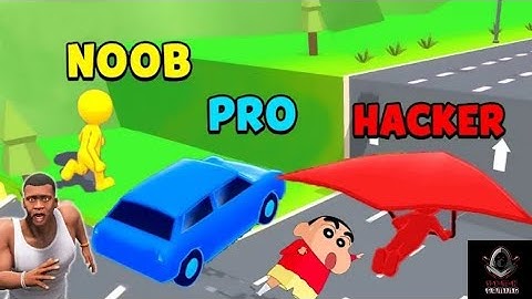NOOB VS PRO VS HACKER PART12. SHAPE SHIFTING | DREAM SQUAD OP | SHINCHAN🤩& FRANKLIN😎 | #stmkgaming |