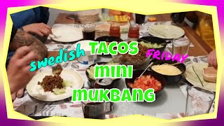 preparing easy tacos at home  | tacos ground beef | fredagsmys | Arab-Pinay Sweden