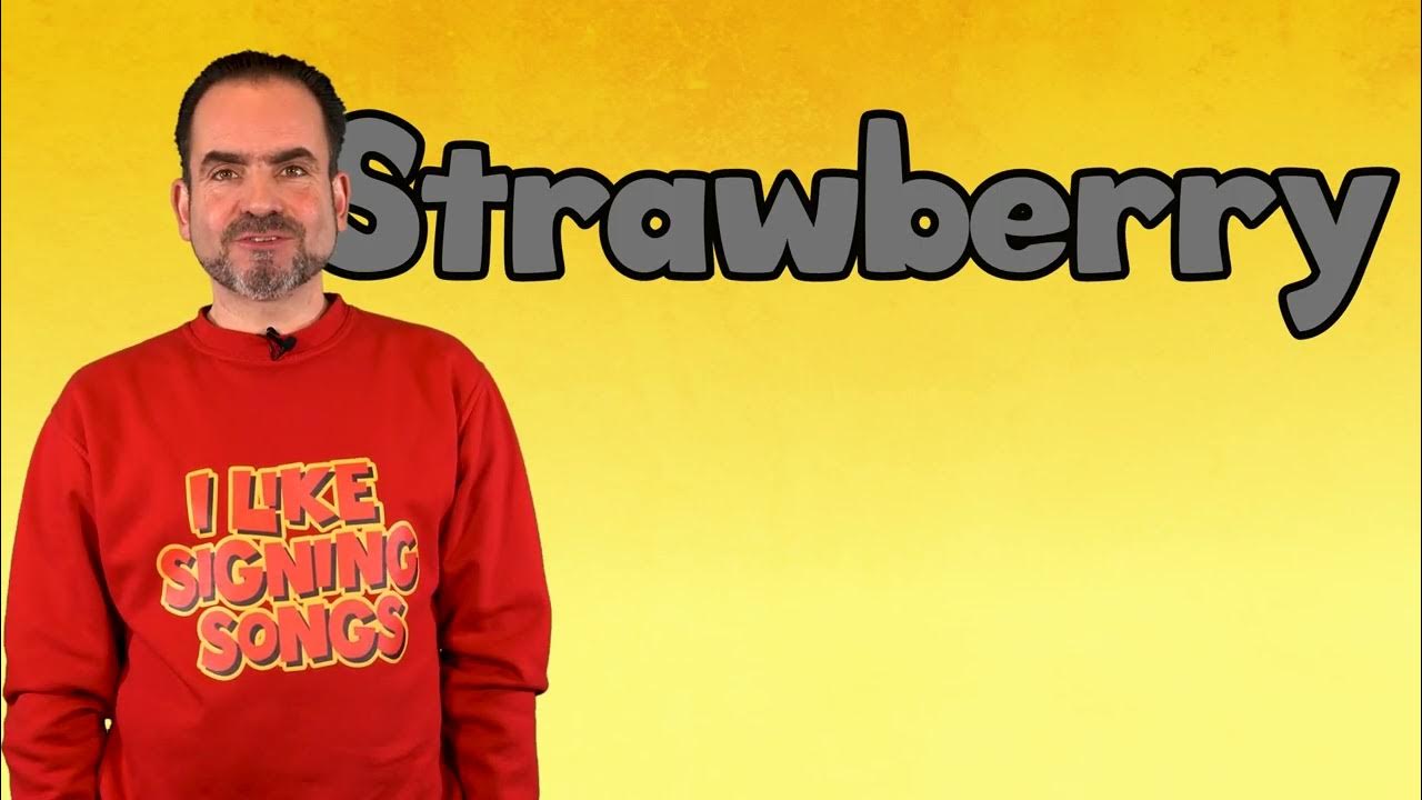 Sign STRAWBERRIES BSL British Sign Language for STRAWBERRIES Sign