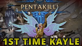 KAYLE IS BROKEN EVEN A GAREN MAIN COULD DO IT