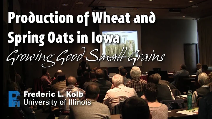 Production of Wheat and Spring Oats in Iowa