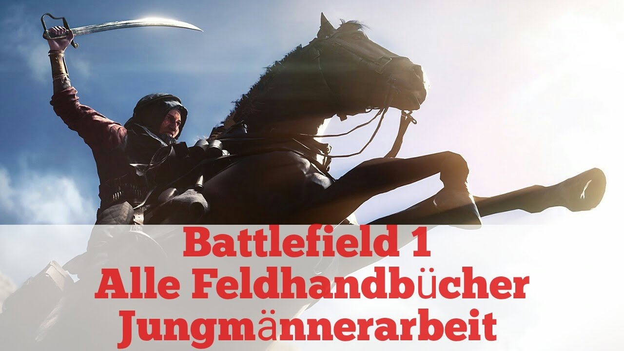Battlefield 1 Feldhandbücher Battlefield 1 Feldhandbücher