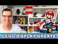 I added a NEW LARGE LEGO set to our shelves! LEGO Shelving UPDATE! (March 2026)