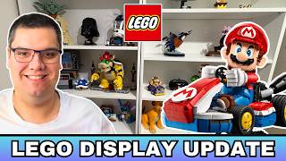 I added a NEW LARGE LEGO set to our shelves! LEGO Shelving UPDATE! (March 2026)