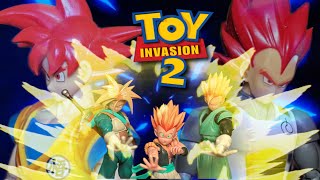 The Super Saiyan God Ritual ~ Dragon Ball Z Stop Motion  TOY INVASION 2 Short Clip