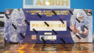 2016 Panini Preferred Football Box Break Review