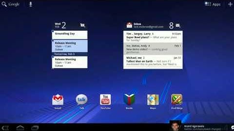Android Honeycomb Notifications Demo